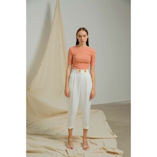 COCOSIN - Quần Côn Trắng Lật Lai Basic