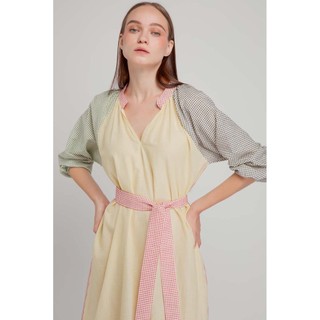 COCOSIN - Đầm Suông Colorblock