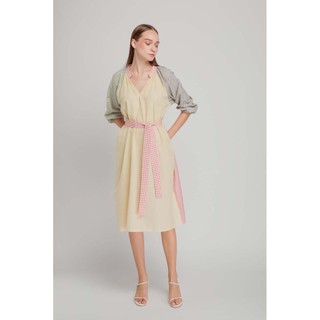 COCOSIN - Đầm Suông Colorblock