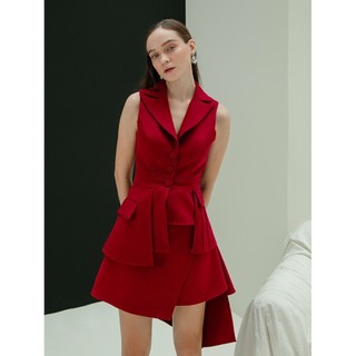 COCOSIN - Áo Vest Đỏ Sạt Nách