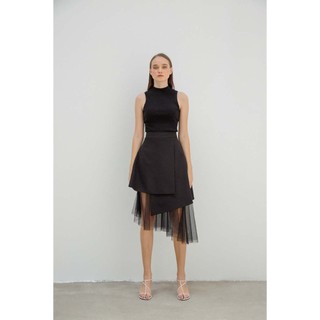 COCOSIN - Áo SN Cổ Lọ Đen Basic