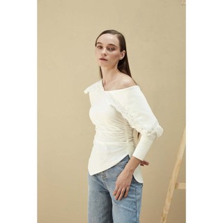 COCOSIN - Áo Linen Phối Ren