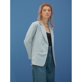 COCOSIN - Áo Blazer Xanh