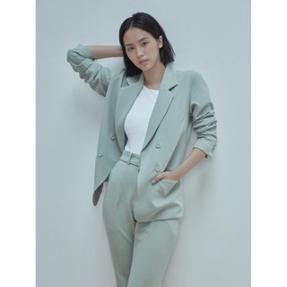 COCO SIN -Áo Blazer Xanh Bạc Hà