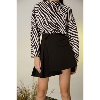 COCO SIN - Váy Đen Xếp Ly