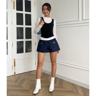 Coco sin - set áo thun b&w tay dài