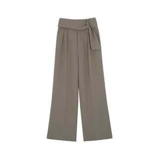 COCO SIN - Quần Kaki Nâu Phối Belt