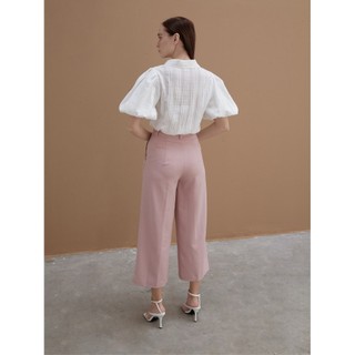 COCO SIN - Quần Hồng Ly Ống Rộng