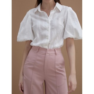 COCO SIN - Quần Hồng Ly Ống Rộng