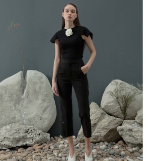 COCO SIN - Quần Đen Viền Chỉ