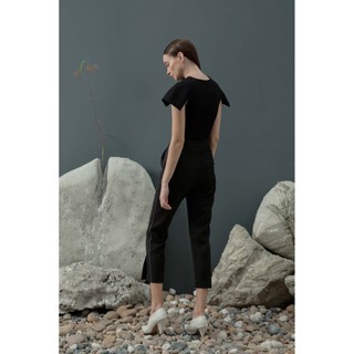 COCO SIN - Quần Đen Viền Chỉ