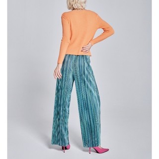 COCO SIN - Quần Dập Ly Pattern Xanh