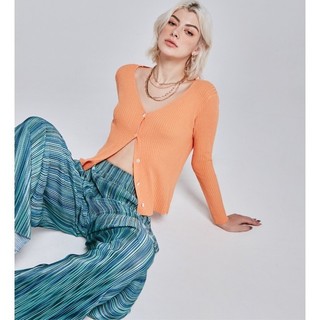 COCO SIN - Quần Dập Ly Pattern Xanh