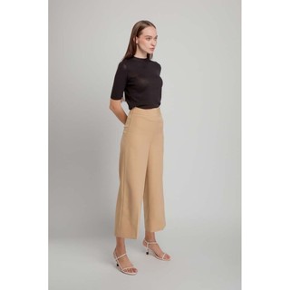 COCO SIN - Quần Cullote Basic Nâu