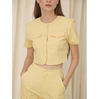 COCO SIN - Quần Côn Vàng Ống Đứng