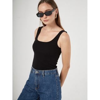 COCO SIN - Bodysuit Đen Sát Nách