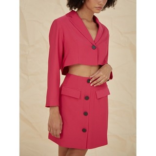 COCO SIN - Blazer Croptop Hồng