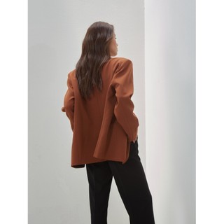 COCO SIN - Blazer Oversize Nâu Đất