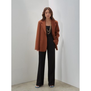 COCO SIN - Blazer Oversize Nâu Đất