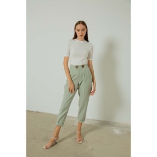 COCO SIN - Áo Thun Trắng Tay Lỡ Basic