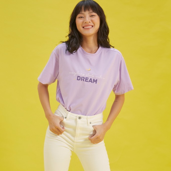 COCO SIN - Áo Thun Tím DREAM