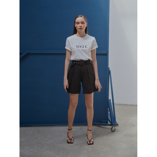 COCO SIN - Áo Thun Lụa Trắng Vogue