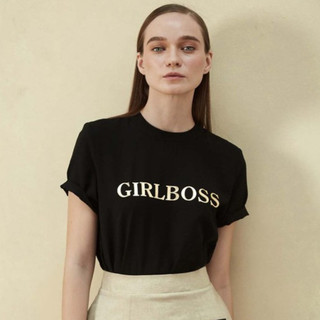 COCO SIN - Áo Thun Girlboss Basic Phom Suôn Tay Ngắn