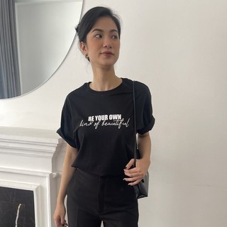 COCO SIN - Áo Thun Đen Beautiful