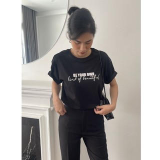 COCO SIN - Áo Thun Đen Beautiful