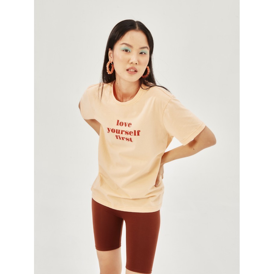 COCO SIN - Áo Thun Cam Love Yourself