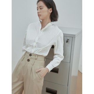 COCO SIN - Áo Sơ Mi Xếp Ly