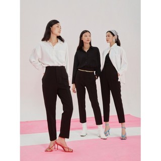 COCO SIN - Áo Sơ Mi Trắng Basic
