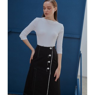 COCO SIN - Áo Liền Quần Trắng Tay Lỡ