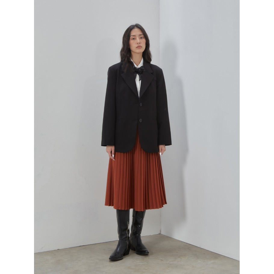 COCO SIN - Áo Khoác Blazer Oversize Đen