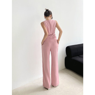 COCO SIN - Áo Gile Hồng