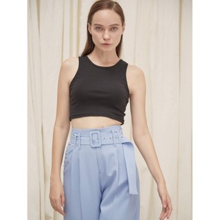 COCO SIN - Áo Croptop Đen