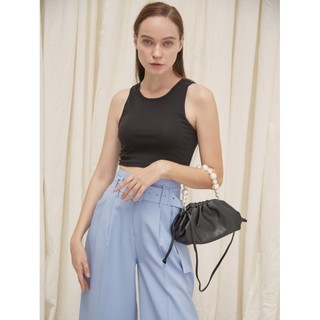 COCO SIN - Áo Croptop Đen
