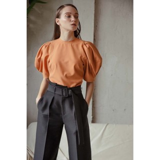 Coco sin - áo cam camel tay phồng