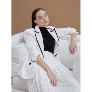 COCO SIN - Áo Blazer Viền Đen