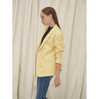 COCO SIN - Áo Blazer Vàng Pastel