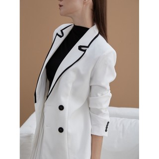 COCO SIN - Áo Blazer Viền Đen