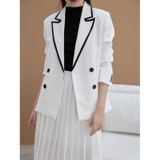 COCO SIN - Áo Blazer Viền Đen