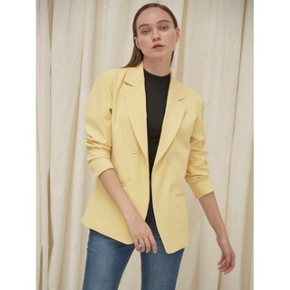 COCO SIN - Áo Blazer Vàng Pastel