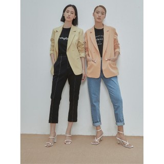 COCO SIN - Áo Blazer Vàng Pastel