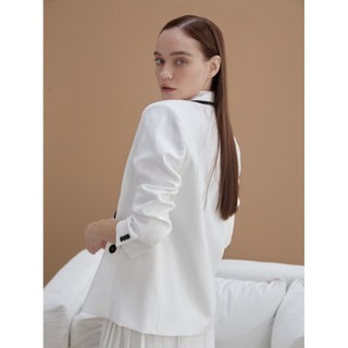 COCO SIN - Áo Blazer Viền Đen