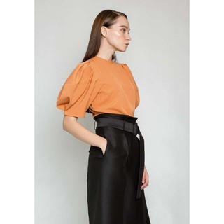 COCO SIN - Áo Cam Camel Tay Phồng