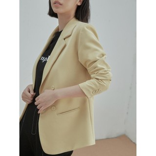 COCO SIN - Áo Blazer Vàng Pastel