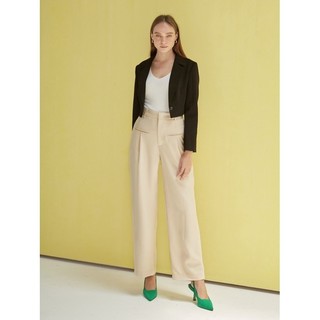 COCO SIN - Áo Blazer Croptop Đen