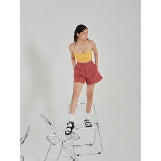 COCO SIN - Áo 2 Dây Vàng Croptop