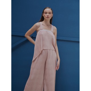 COCO SIN - Áo 2 Dây Dập Ly Hồng Pastel